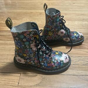 Dr Martens Women's Floral Boots